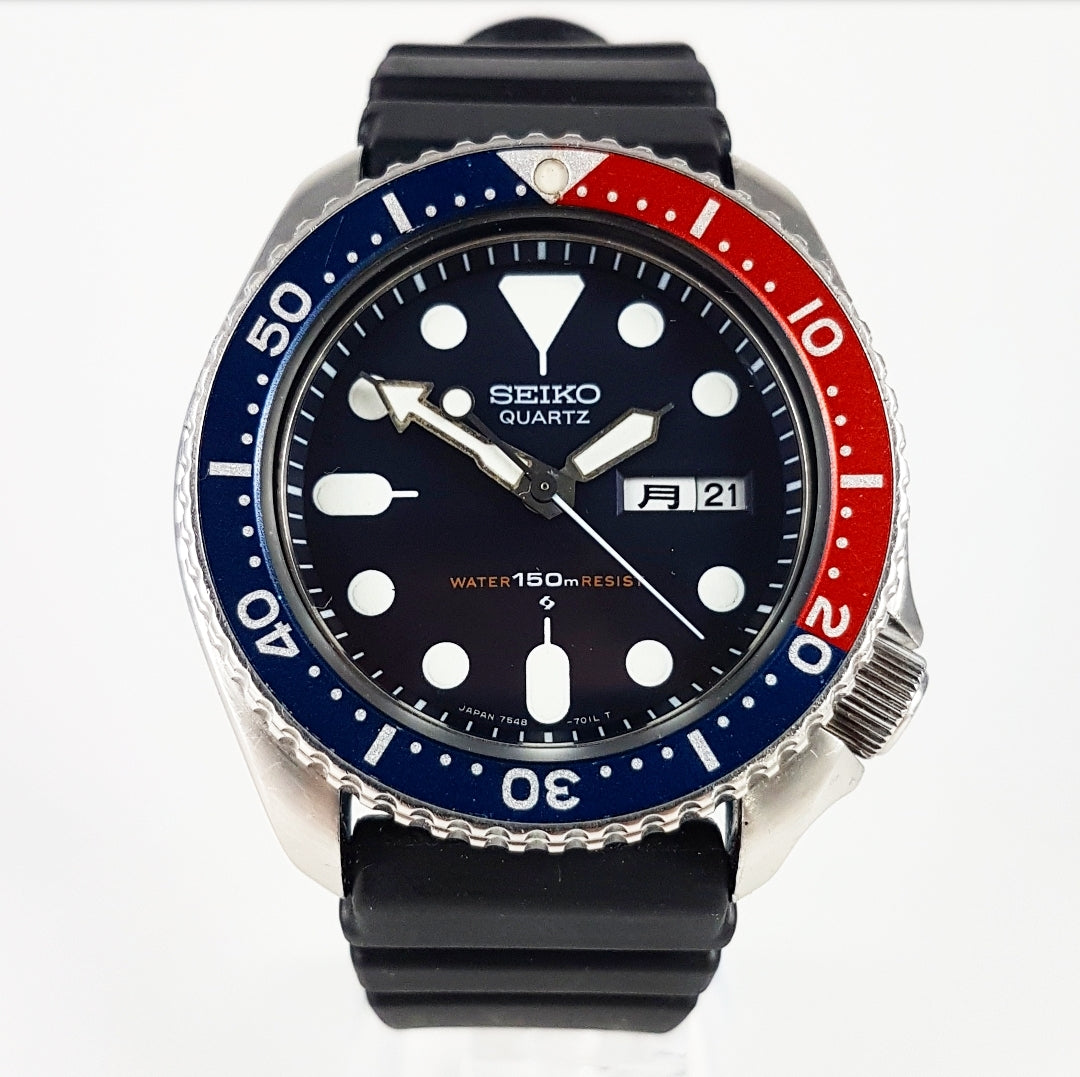 1979 Seiko Quartz JDM 'Water 150m Resist' Pepsi Diver – Mornington Watches