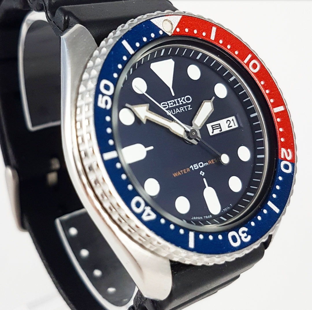 1979 Seiko Quartz JDM 'Water 150m Resist' Pepsi Diver – Mornington Watches