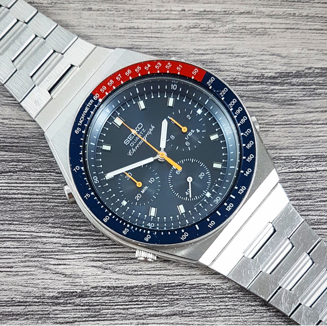 1982 Seiko SQ 7A28-703A Quartz Chronograph – Mornington Watches