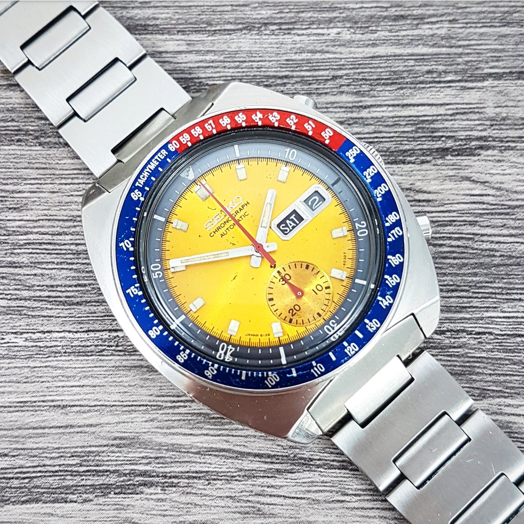 1975 Seiko 6139-6002 'Pogue' Automatic Chronograph – Mornington Watches