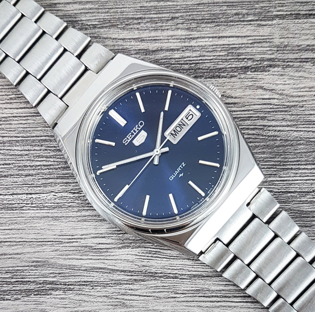 1980 Seiko 5 7123-8440 Quartz – Mornington Watches