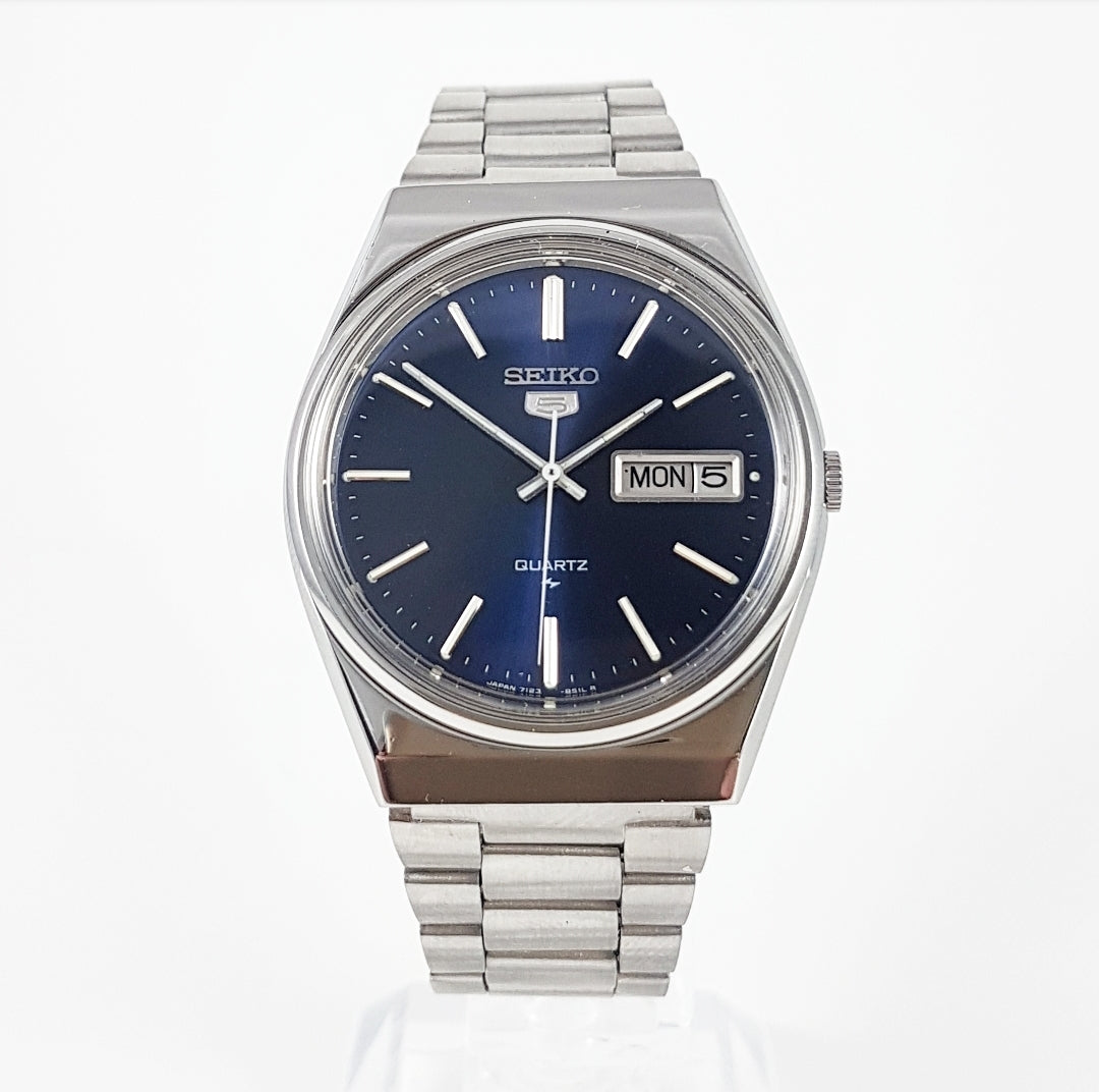 1980 Seiko 5 7123-8440 Quartz – Mornington Watches