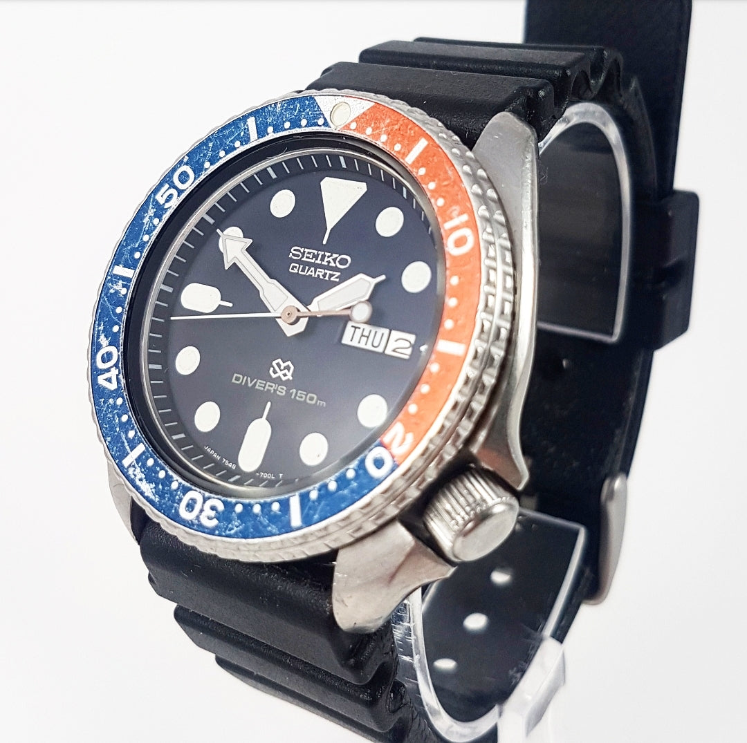 1982 Seiko SQ Quartz Divers 150m 7548-700B – Mornington Watches