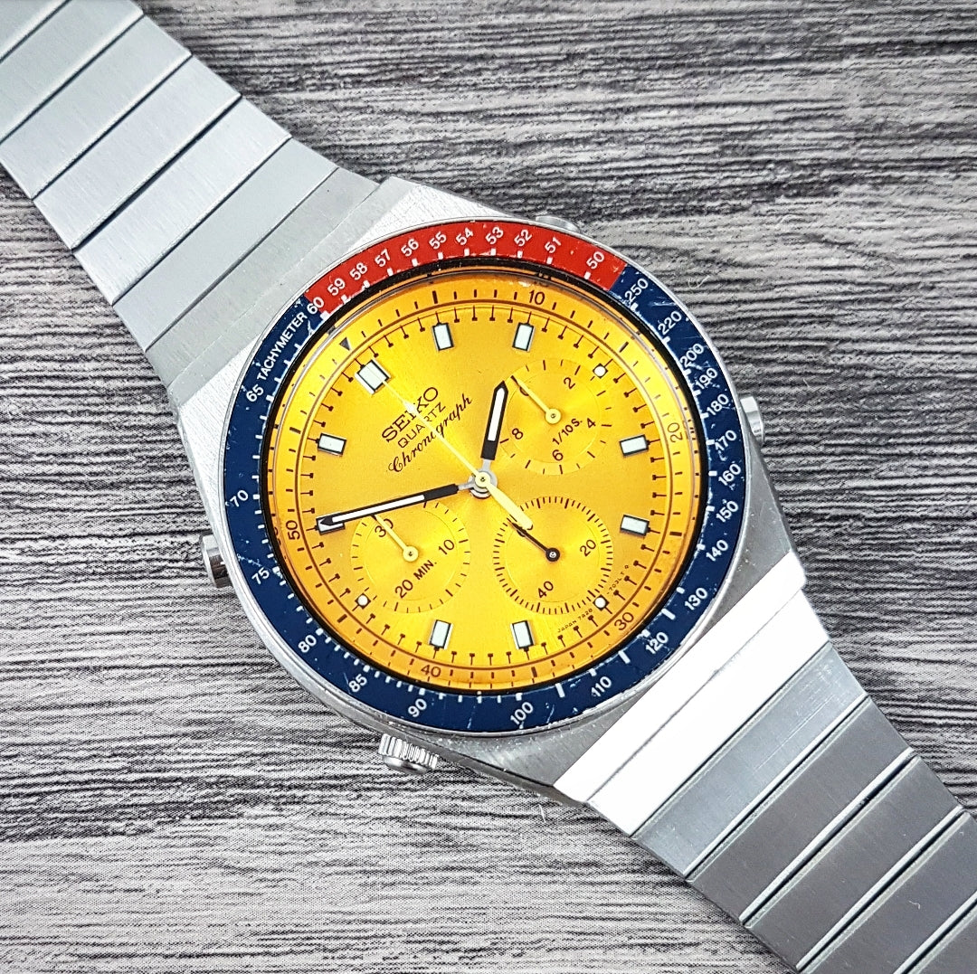 1983 Seiko 'Pogue' 7A28-7030 Quartz Chronograph – Mornington Watches