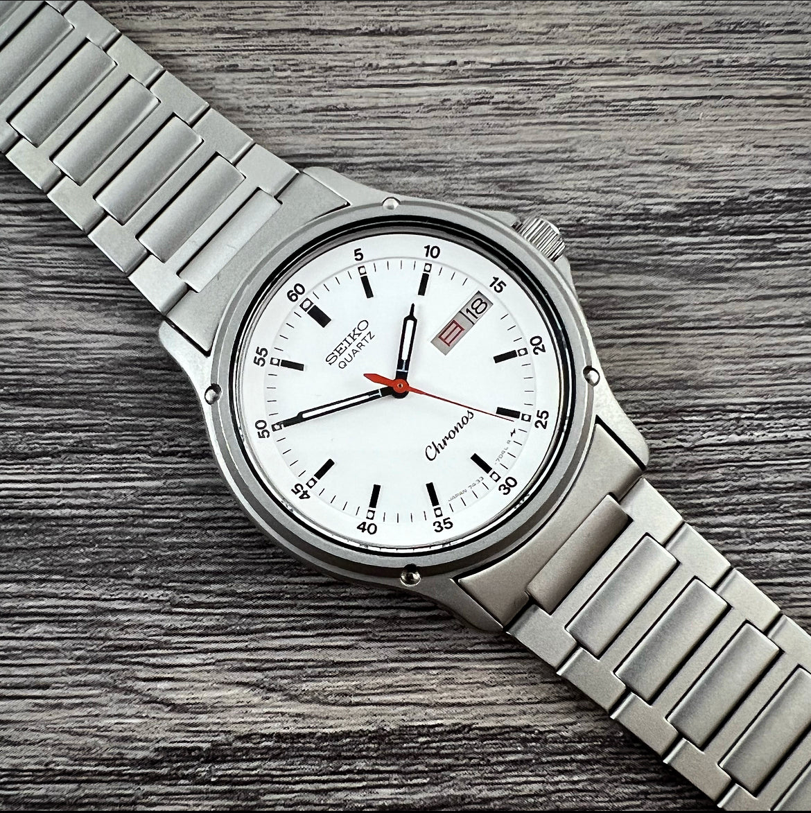 1984 Seiko Chronos 7433-7030 JDM Quartz – Mornington Watches
