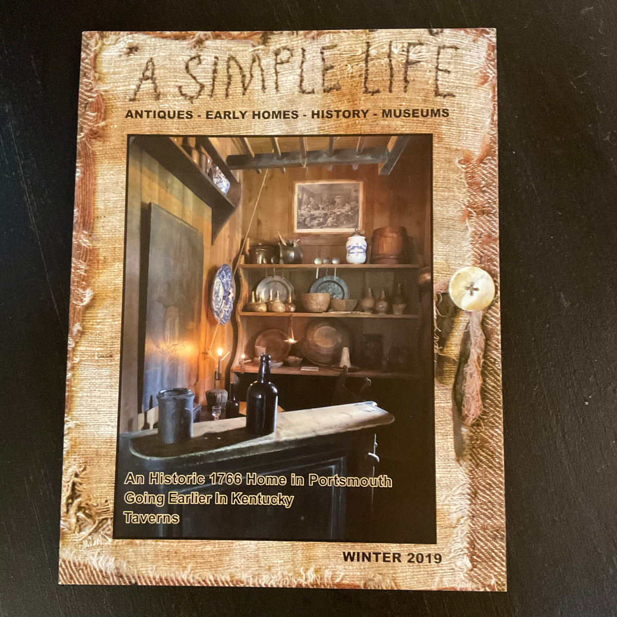 A Simple Life Magazine Winter 2019 Cottage House Primitives