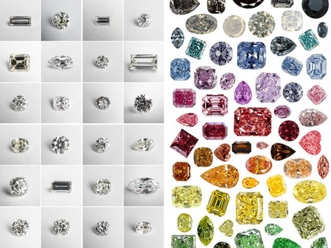 Brilliant Diamonds | White Diamonds | Colored Diamonds | Fancy Diamonds | Sarah EK Muse | Roanoke, VA