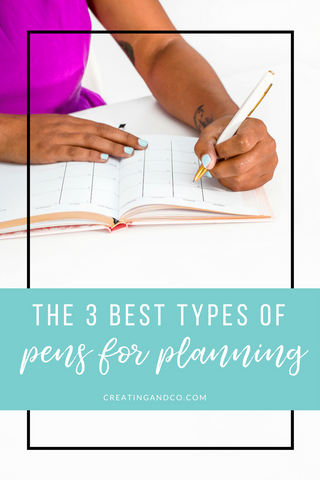 My Favorite Pens for Planning - My Something Beautiful Life