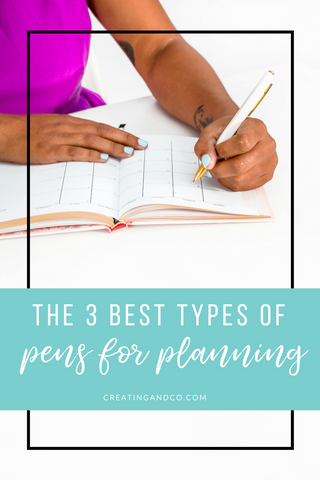 The Best Pens for Writing in Planners - Overstuffed Life