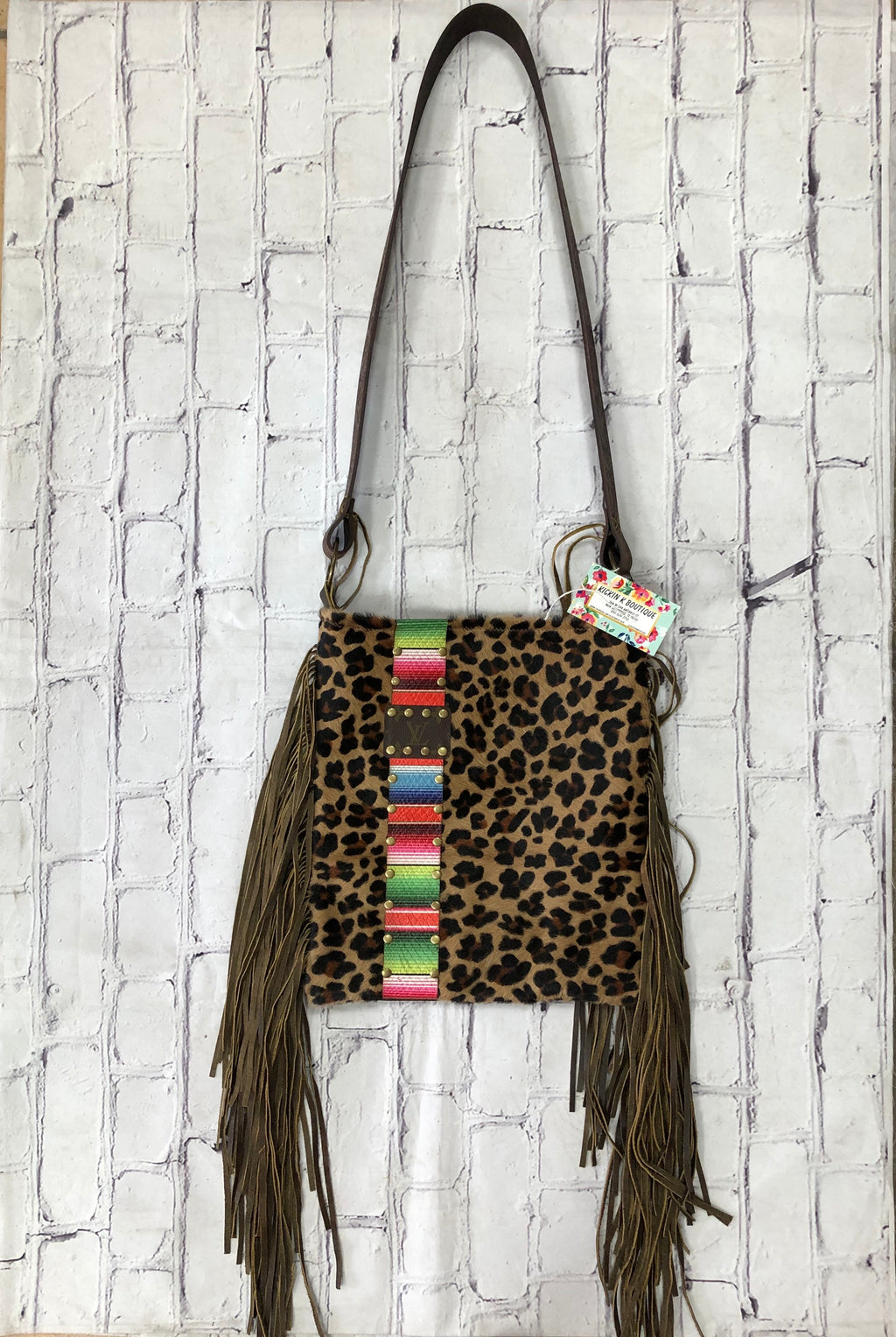 Keep It Gypsy Large Serape Print Purse