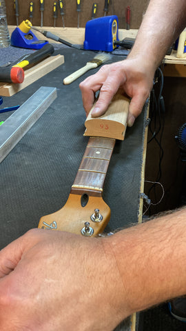 fret leveling