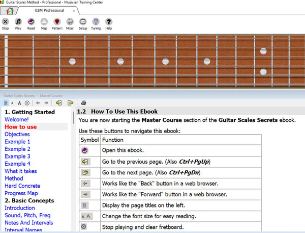 guitar scales method instructions