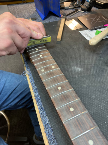 crowning frets