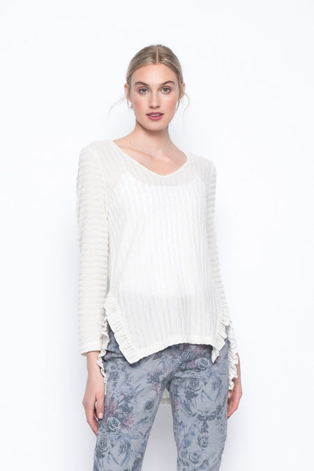 Asymmetrical Hem Tops Embellished Asymmetrical Hem Top PICADILLY CANADA 