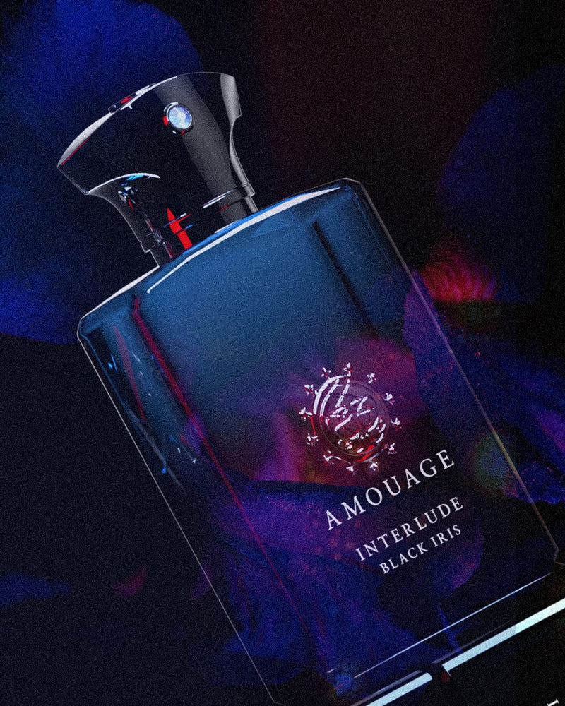 Interlude Black Iris Man by Amouage | Krystal Fragrance