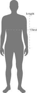 Male Men Size Chart top