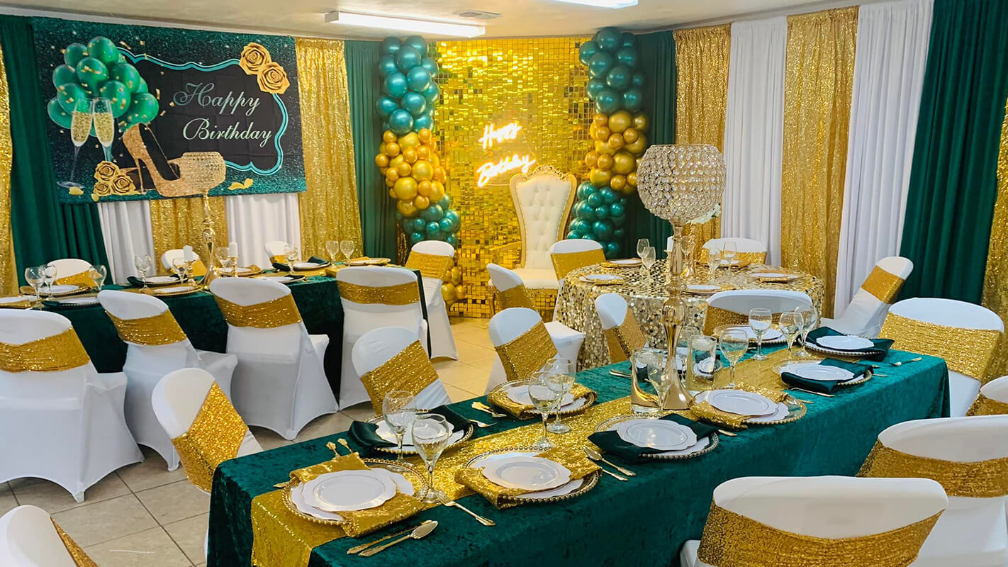 Gold Shimmer Wall Panels – Easy Setup Wedding/Event/Theme Party Decora –  ubackdrop