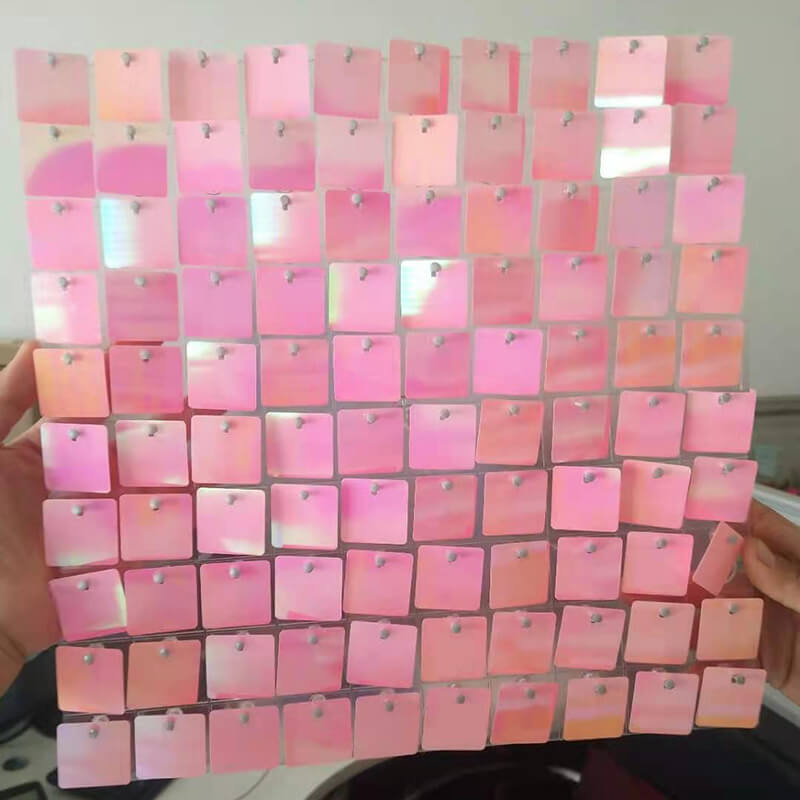 Hot Pink Shimmer Wall - FREE WORLDWIDE SHIPPING!!