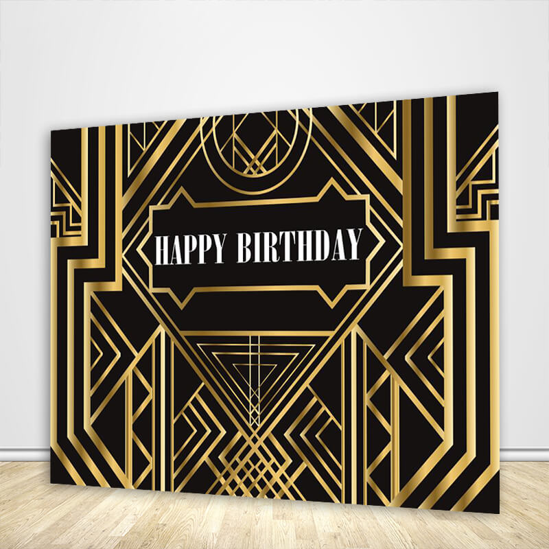 Great Gatsby Party Backdrop Roaring 20S Party Decoration – ubackdrop