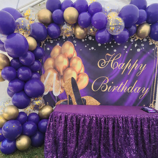 Gatsby Party Backdrop Roaring 50th Birthday Party Decors – ubackdrop
