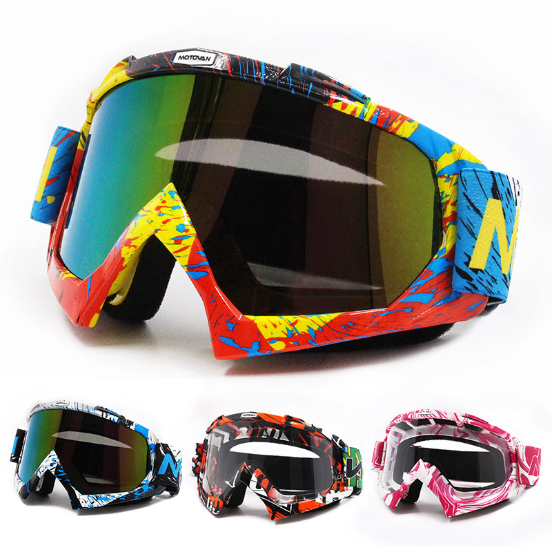 

Ochelari de protecție pentru sporturi de exterior, echipament pentru ski sau pentru motocicletă, cu lentile anti aburire