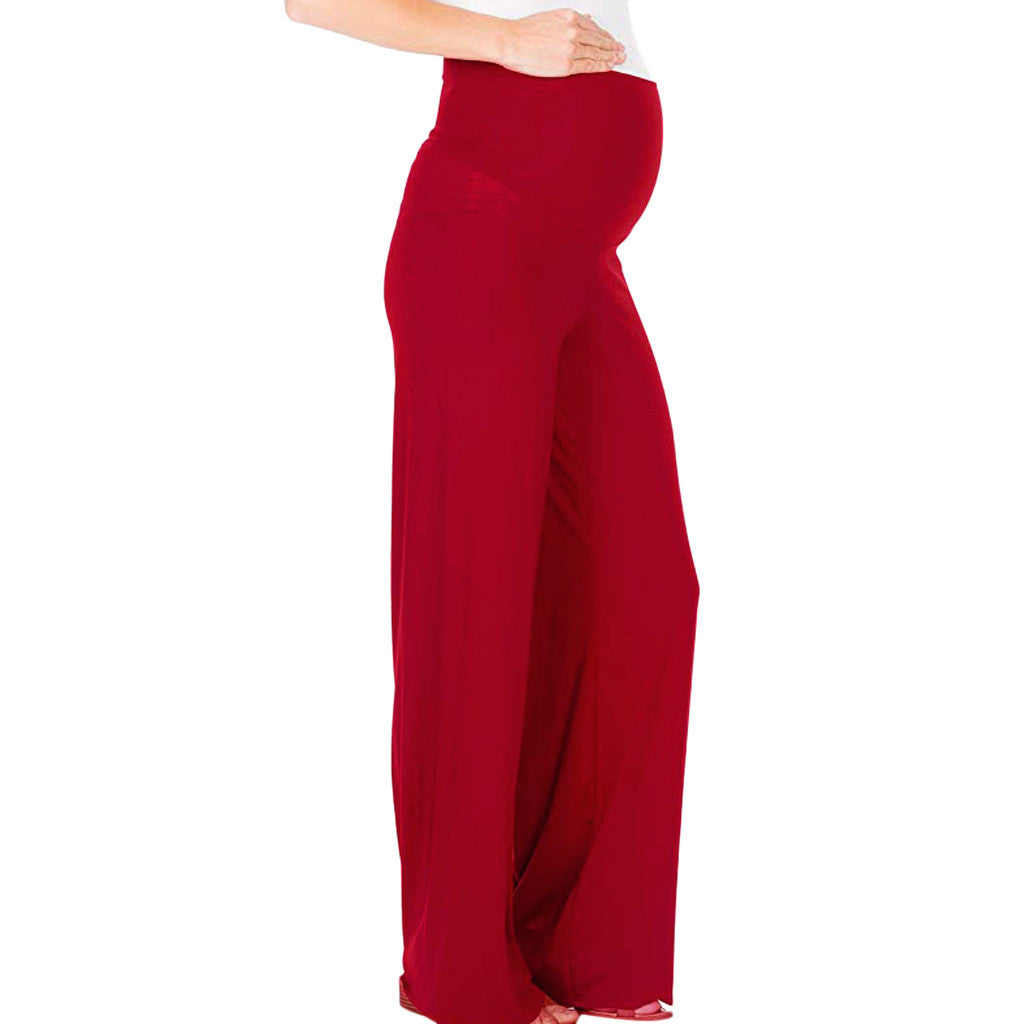 Pantaloni model nou pentru femei, in multiple culori si marimi, material elastic confortabil, marimi mari cu elastic in talie, pantaloni largi
