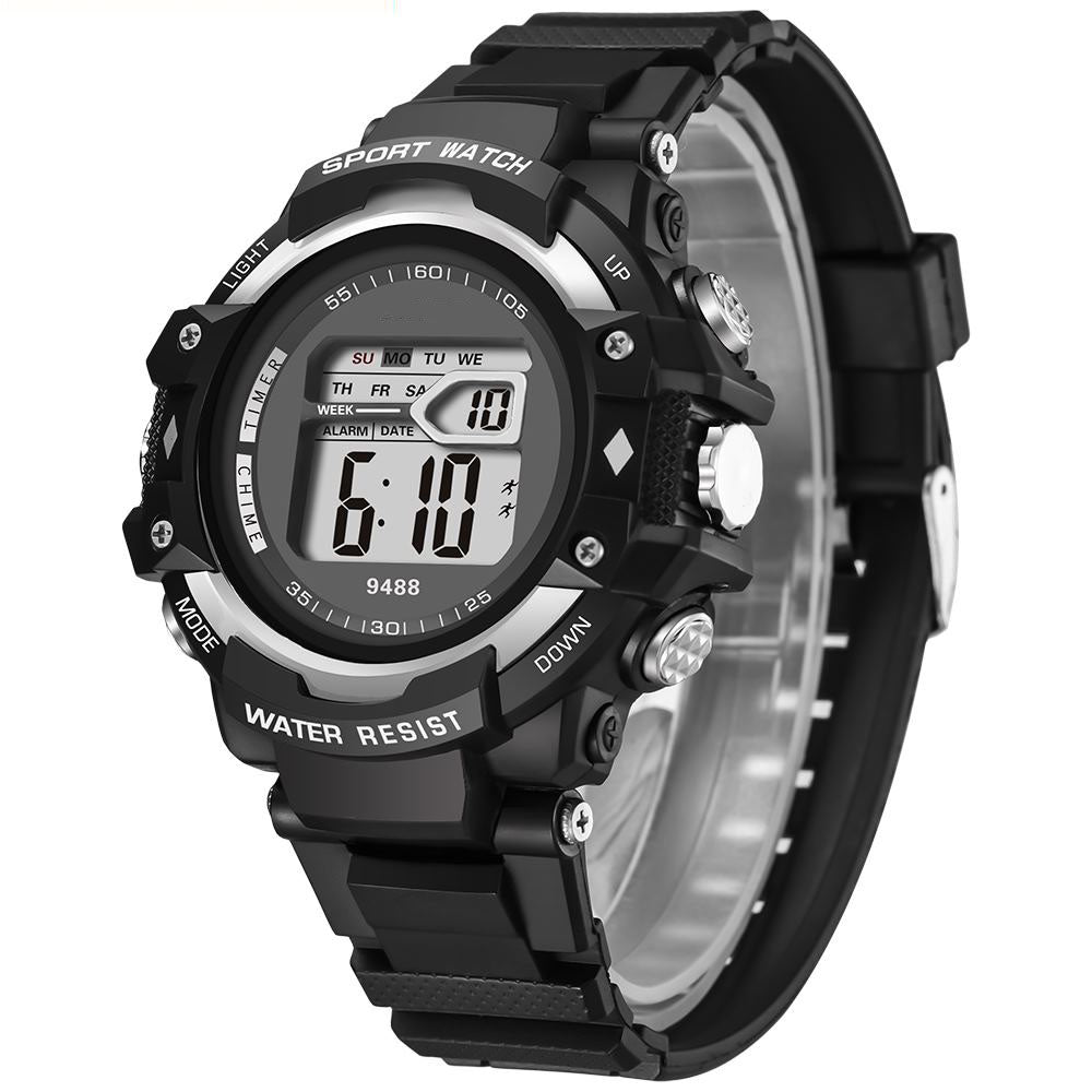 

Ceas de Mână Modern pentru Bărbați, Electronic, Multifuncțional, Impermeabil, Led, pentru Sport