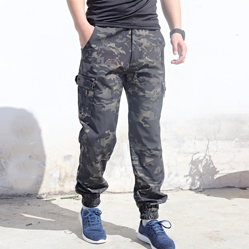 

Pantaloni de camuflaj pentru bărbați, model casual