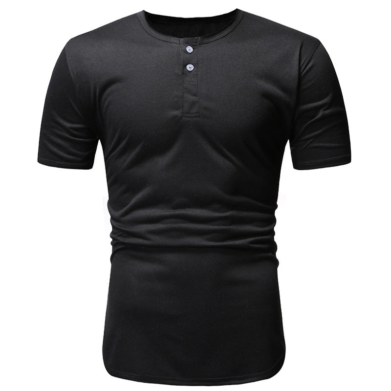 Tricou barbatesc cu maneca scurta, negru, alb, gri, roz