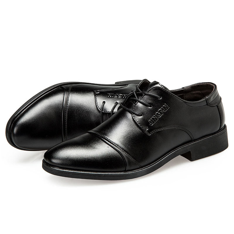 Pantofi moderni tip Oxford pentru barbati, stil business cu ?ireturi