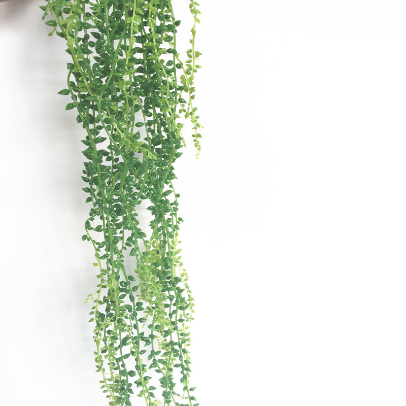 Set de 2 plante artificiale care imita ratanul, Lacrimile Iubitei, planta suculenta atarnatoare, ideale pentru decoratiunile de nunta, locuinta, familie