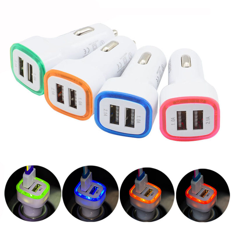 incarcator 2 porturi LED, pentru calatorie, 2,1A, SV, incarcator USB pentru iPhone, Samsung, EU