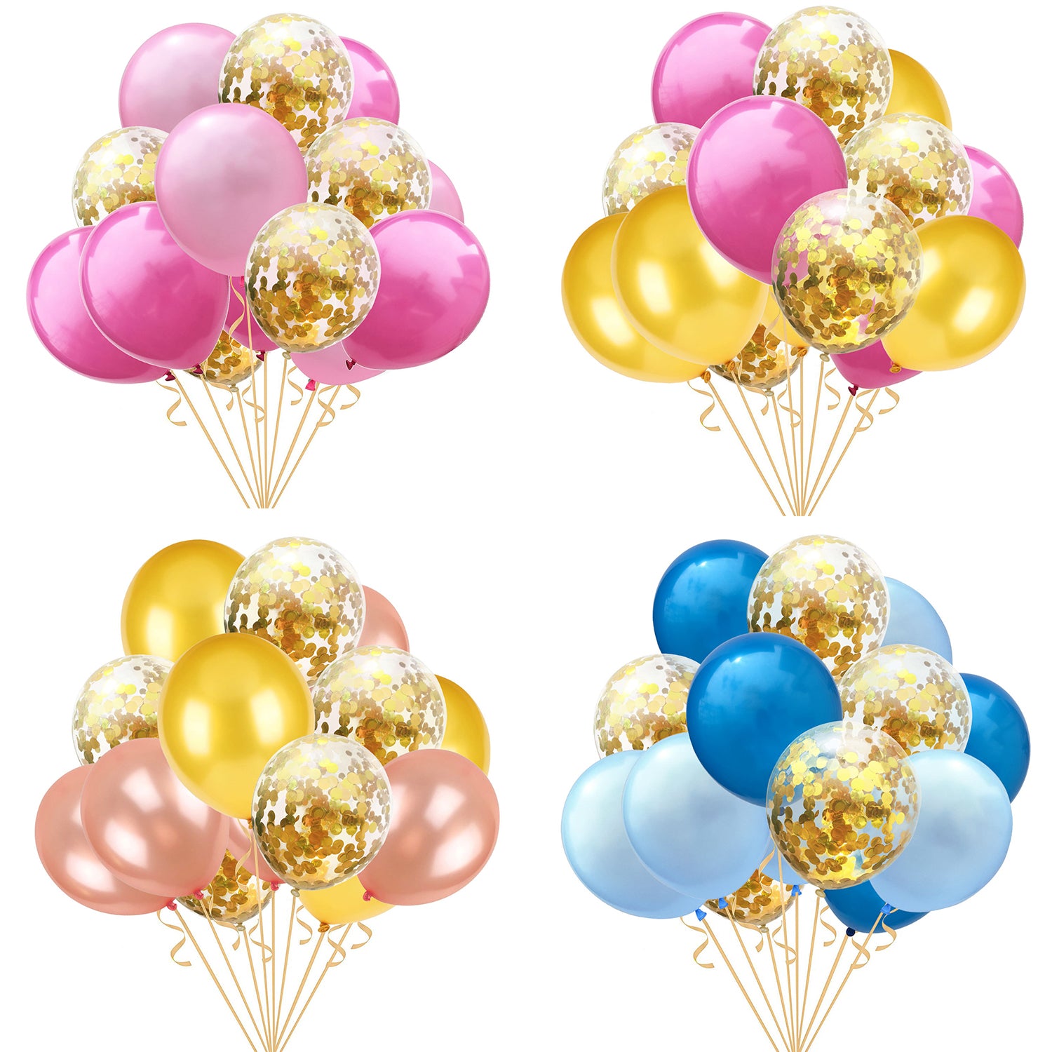 

Balon 12 Inci, Transparent, din Latex, cu Confetti, Balon Decoratiune pentru Nunta, Petrecere Onomastica