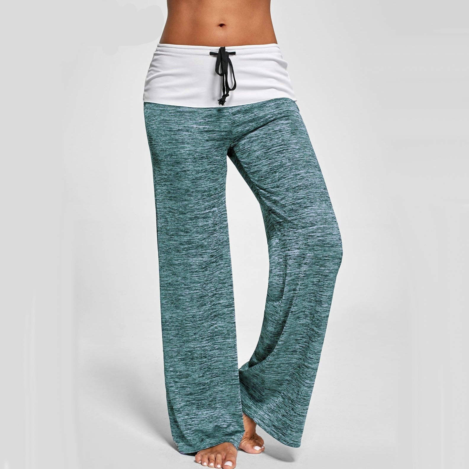 Pantaloni casual model sport, pantaloni largi potrivit pentru activitati in aer liber si yoga, pantaloni disponibil in culorile galben, rosu, albastru inchis, mov, gri, verde, marimi S-3XL