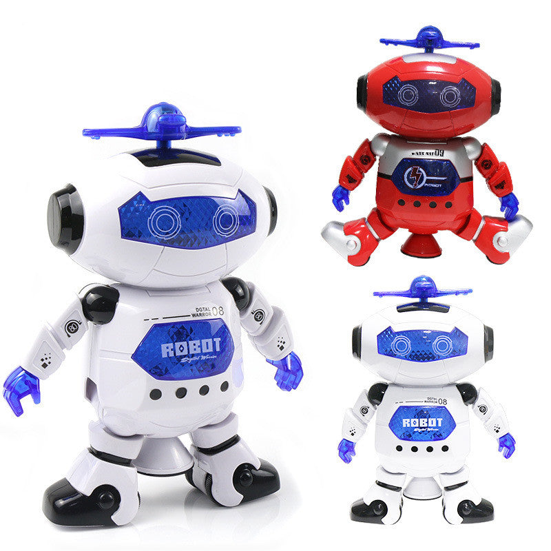 Robot Electric Dansand pe Loc, Se Roteste Eolian 360 Grade, Dansator Hyun, Jucarii Copii