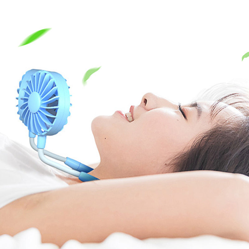Ventilator electric cu incarcare prin mini usb, ventilator comod pentru exterior sau pentru folosire personala, dupa sport