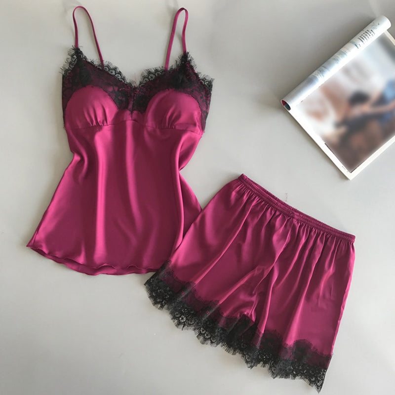 Set Sexy cu Sutien cu Dantela, pentru Femei, Lenjerie Sexy de Corp, Set Pijamalefara aparatoare de piept