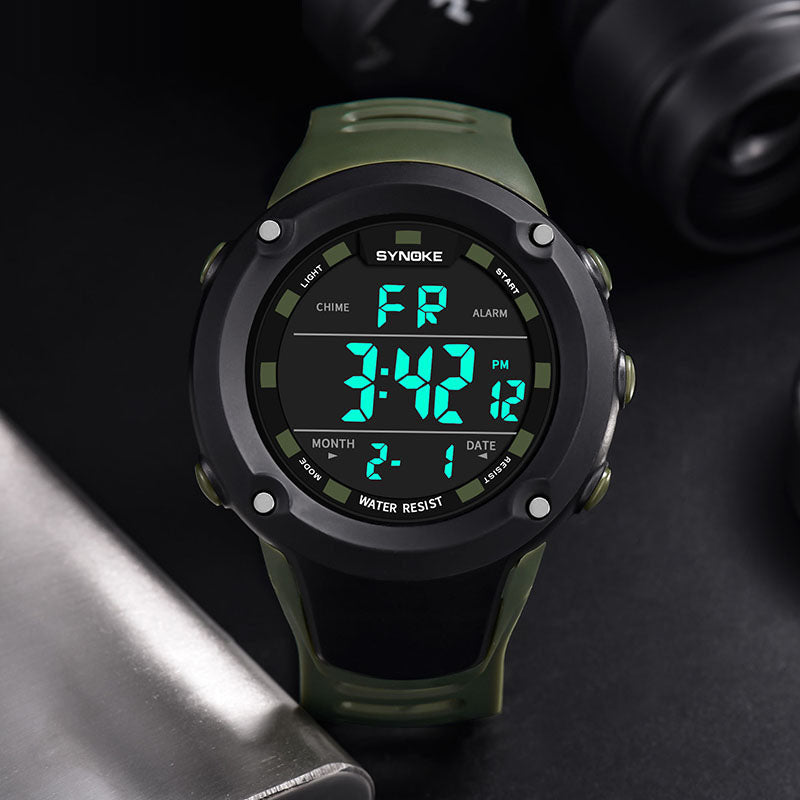 

Ceas de Mână Modern pentru Bărbați, Electronic, Multifuncțional, Impermeabil, Led, pentru Sport