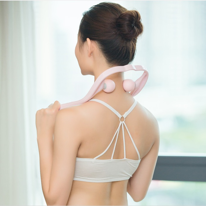Manually-Operated Cervical Vertebra Massager Fatigue Relief Blood Circulation Massage Tool