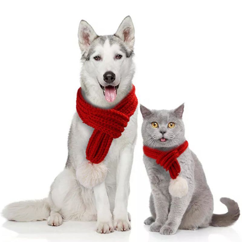 Fular pentru animalul de companie, cu model creativ de dragut, fular din tricot pentru caine sau pisica