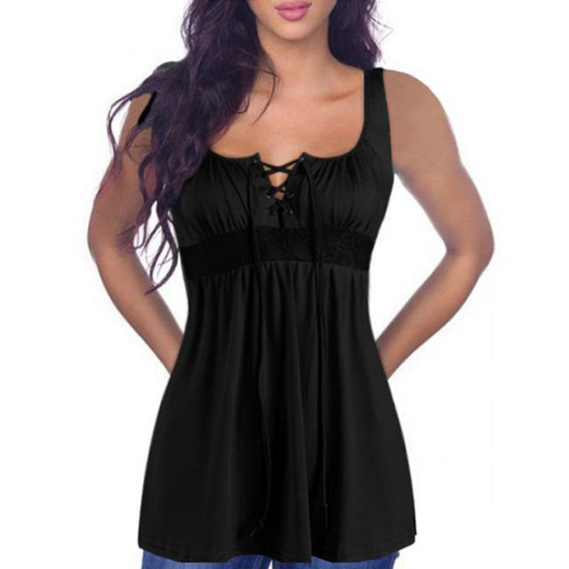 Bluza plisata cu aplicatii de dantela si snur la decolteu, bluza pe alb, negru, visiniu, albastru, roz rosu, rosu inchis, marimi S-5XL