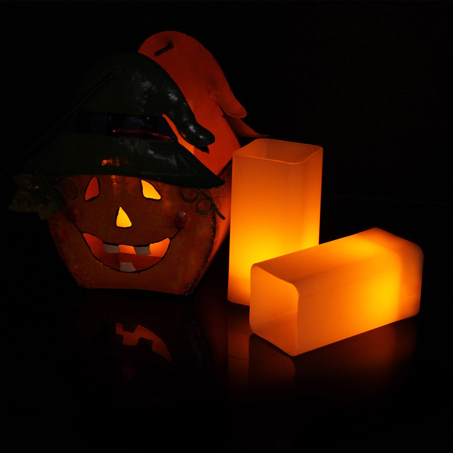 12 bucati de candele cu lumina LED, potrivite ca decoratiuni in casa sau decoratiuni Halloween