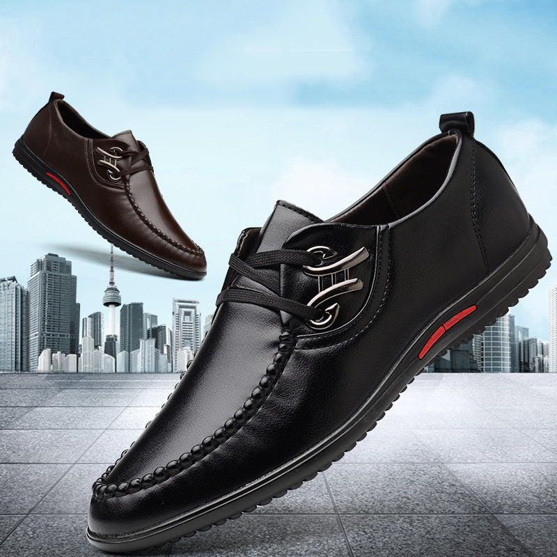 Pantofi moderni tip Oxford pentru barbati, stil business, din piele ecologica, potriviti pentru nunta