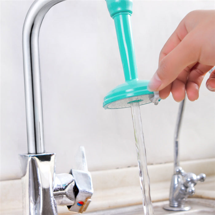 Duza reglabila pentru robinetul de la chiuveta, un dispozitiv ingenios care regleeaza forma jetului de apa, cu filtru, pentru economisirea apei, din gama accesoriilor pentru bucatarie