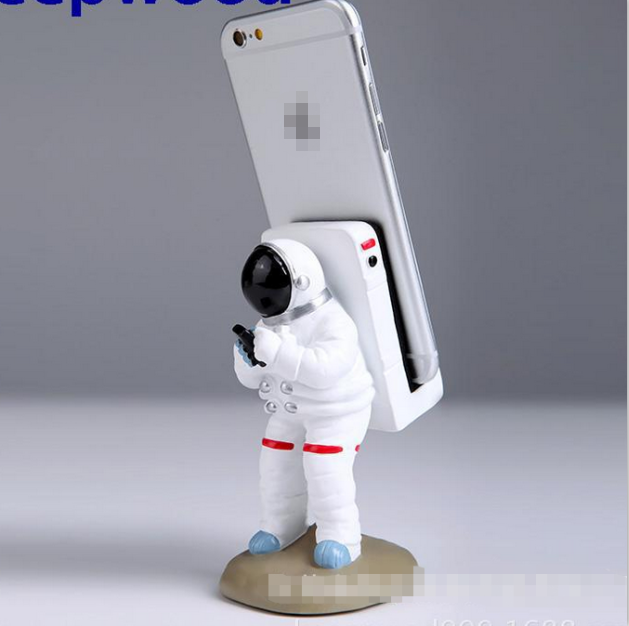 Suport creativ pentru telefonul mobil, in forma de astronaut, suport nostim