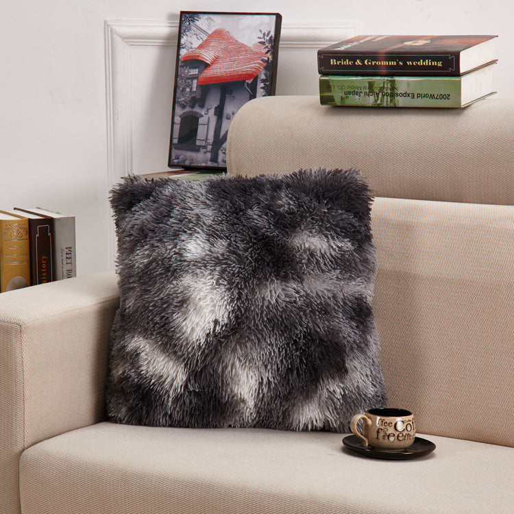 

Pernuță decorativă din pluș de calitate, imitație de blană, pentru canapeaua din sufragerie