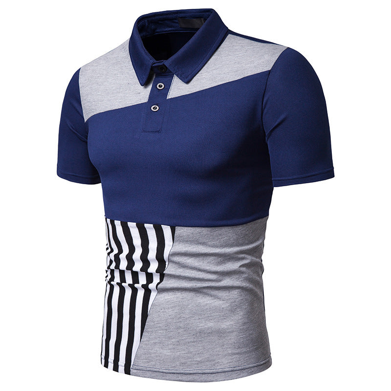 

Tricou sport modern de vară pentru bărbați, cu guler