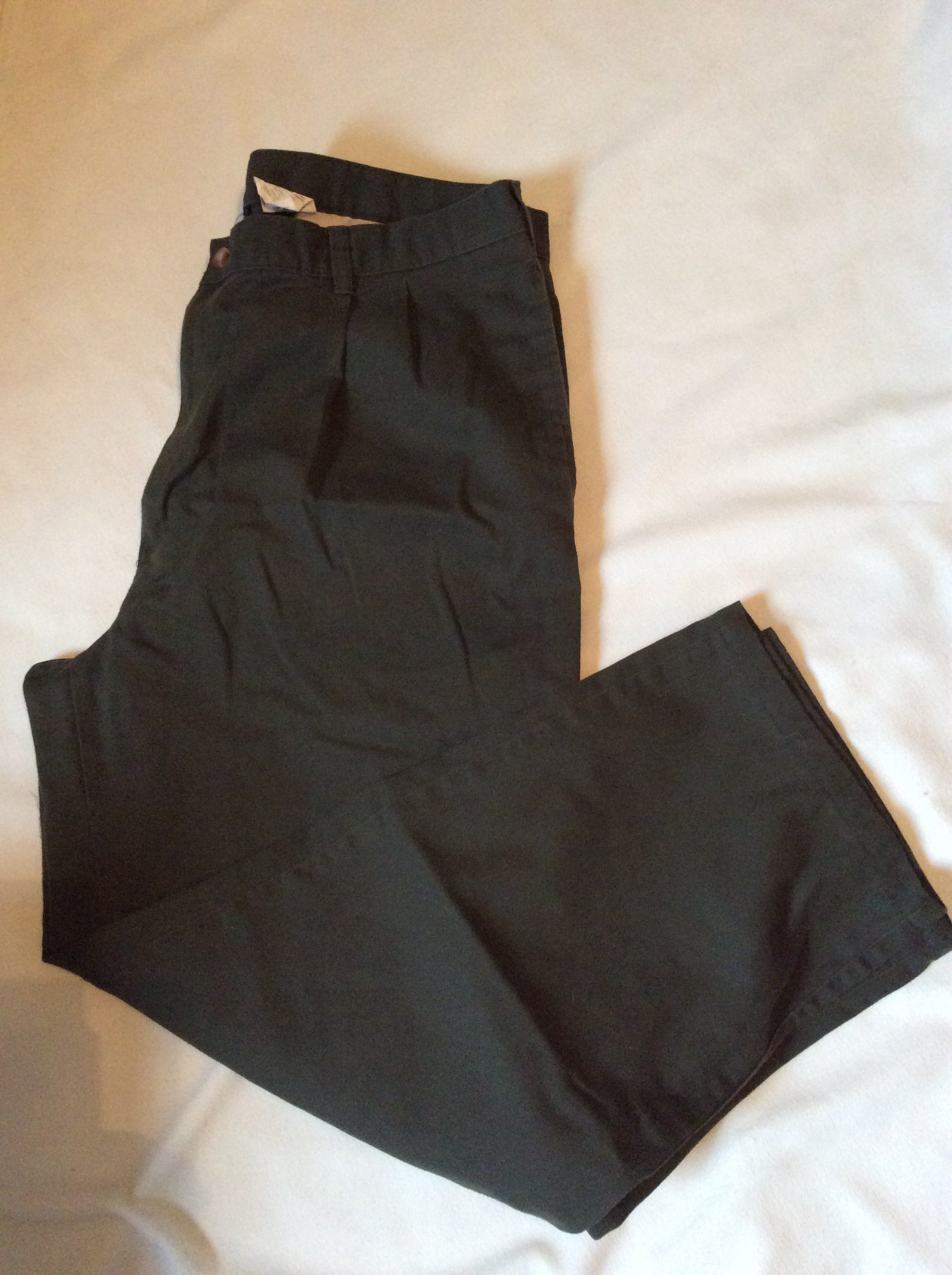 Sz 38x32 Pleated Slacks - Puritan (#065)