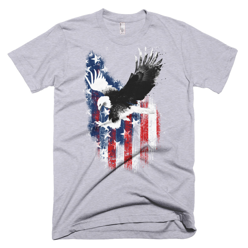 Men's Soaring Eagle T-Shirt in White or Heather Grey. – American Icon Gear