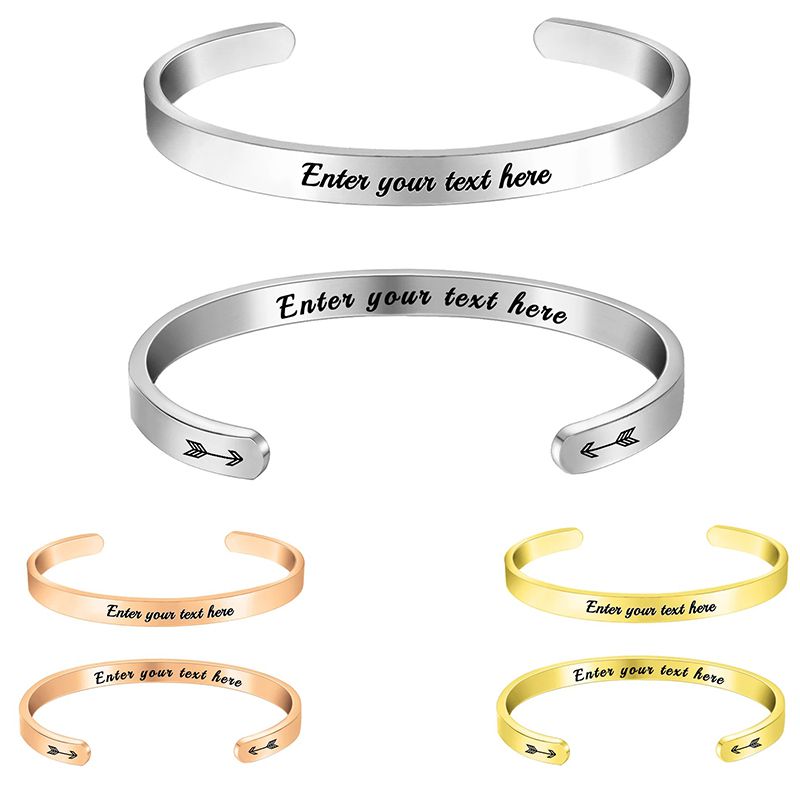 Charm Personalized Wrap Bracelet With Custom Text Up To 460 Characters –  QUOTELETS